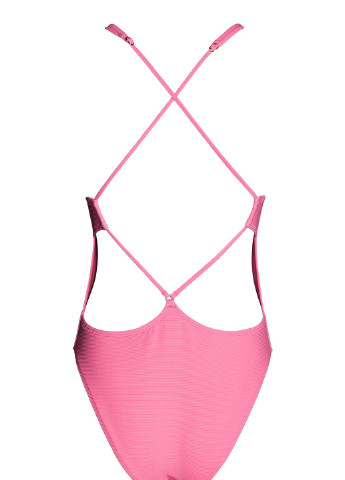 Розовый летний купальник H&M