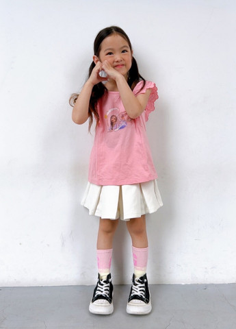 Рожева літня футболка Uniqlo