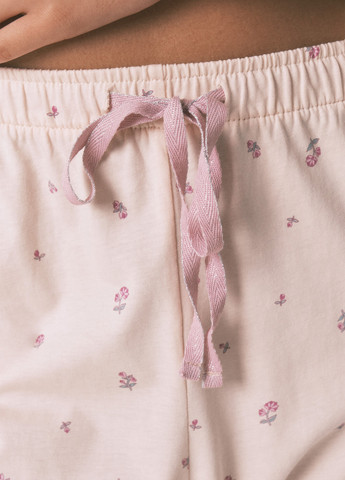 Блідо-рожева всесезон піжама (футболка, штани) футболка + штани Women'secret