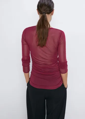 Топ демісезон,малиновий, Zara (256669299)
