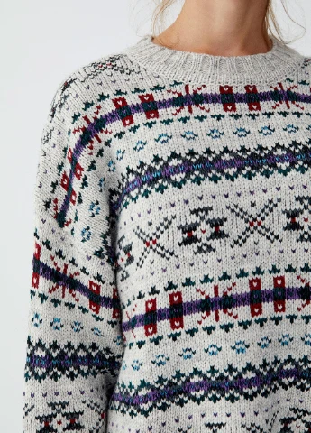 Світло-сірий демісезонний джемпер джемпер Pull & Bear
