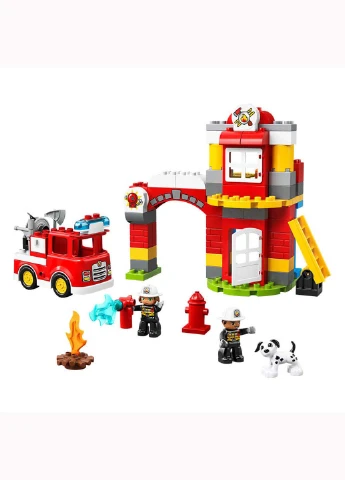 Конструктор Lego DUPLO Городок Пожарное депо 76 деталей (207383006)