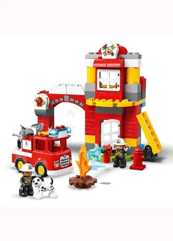 Конструктор Lego DUPLO Городок Пожарное депо 76 деталей (207383006)
