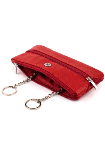 Жіночий шкіряний гаманець-ключниця 15,5х7х0,5 см st leather (229458701)