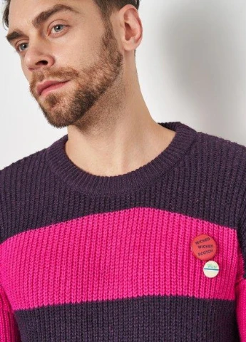 Фиолетовый джемпер,фіолетовий-рожевий, Scotch & Soda