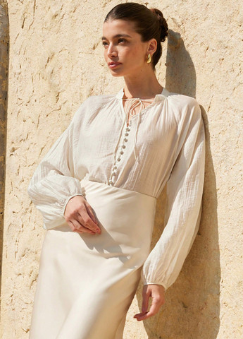 Белая блуза SHEIN