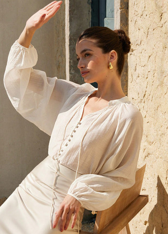 Белая блуза SHEIN