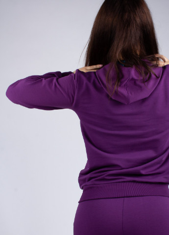 Женский спортивный костюм Lion брючный однотонный фиолетовый спортивный лайкра, полиэстер, хлопок