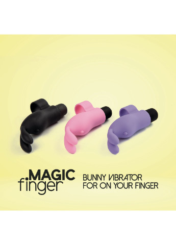 Вібратор на палець Magic Finger Vibrator Purple FeelzToys (252297517)