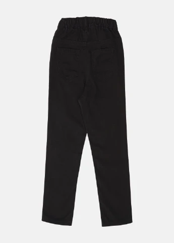 Черные кэжуал летние брюки H&M