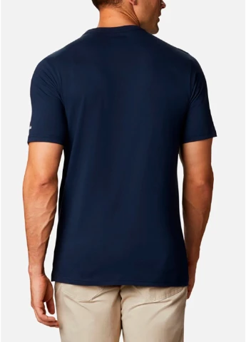 Темно-синяя 1680051clb-466 xxl футболка мужская csc basic logo черничный р.xxl Columbia