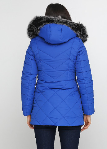 Синяя зимняя куртка R&G