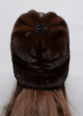 Женская зимняя норковая шапка Меховой Стиль ромашка (205956424)