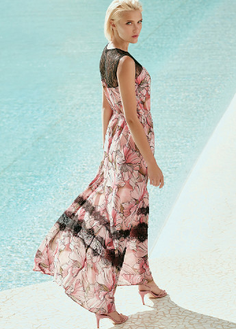 Розовое кэжуал платье в греческом стиле LOVE REPUBLIC