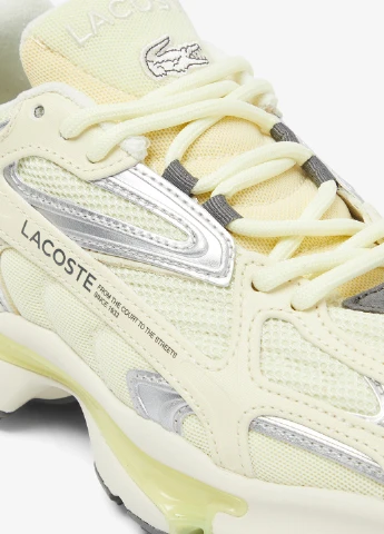 Кроссовки Lacoste L003 2K24 жёлтые демисезоны (329629259)