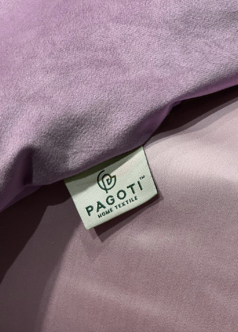 Комплект постельного белья сатин-велюр Charm сиреневый (полуторный) PAGOTI (256519407)