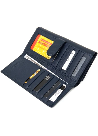 Жіночий шкіряний гаманець 19х10х3 см st leather (242188849)