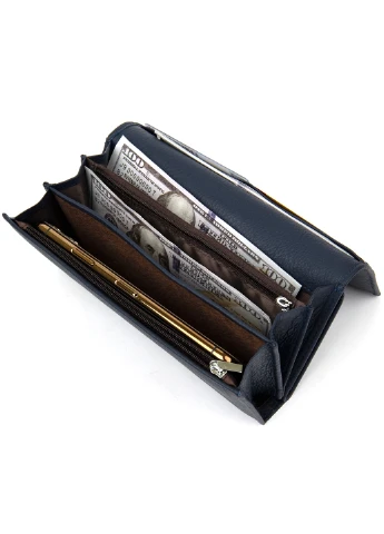 Жіночий шкіряний гаманець 19х10х3 см st leather (242188849)