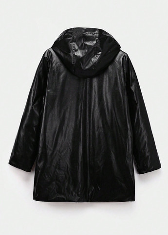 Чорна демісезонна куртка SHEIN