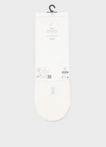 Салатовые носки Tommy Hilfiger логотипы (347656294)