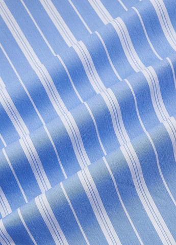 Світло-синя кежуал сукня сукня-сорочка SHEIN в смужку