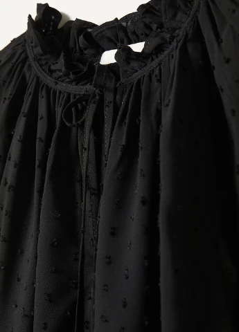 Чёрная блуза H&M