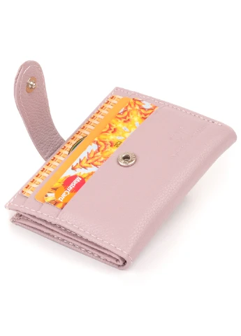 Жіночий шкіряний гаманець-візитниця 10х8х1,5 см st leather (252131833)