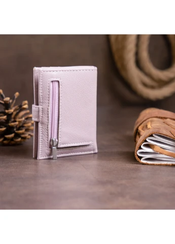 Жіночий шкіряний гаманець-візитниця 10х8х1,5 см st leather (252131833)
