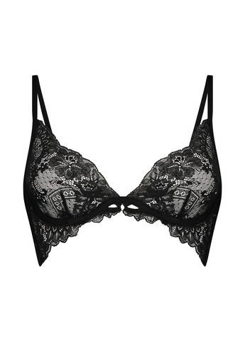 Чорний корбей бюстгальтер Hunkemoller з кісточками поліамід