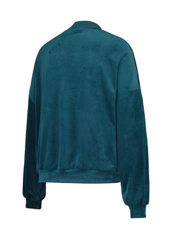 Темно-бірюзовий світшот Hunkemoller однотонний лампаси (322185985)