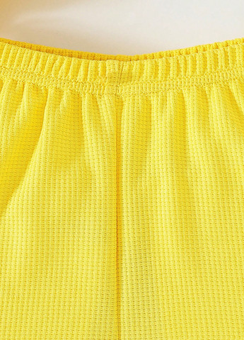 Жовтий літній комплект (майка, шорти) SHEIN