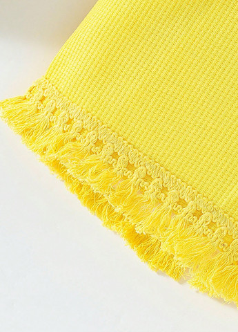 Жовтий літній комплект (майка, шорти) SHEIN