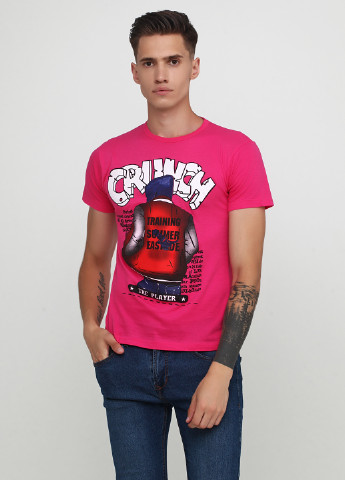 Рожева літня футболка Black