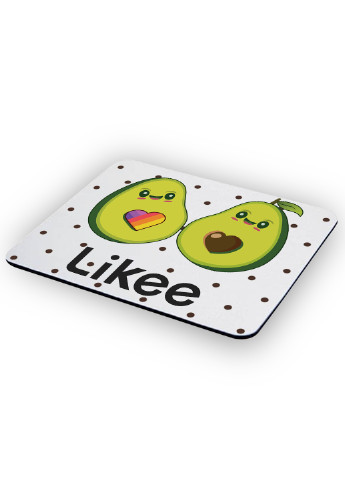 Килимок для мишки Лайк (Likee Avocado) (25108-1031) 29х21 см MobiPrint (224437181)