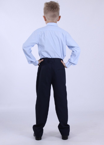 Синие кэжуал демисезонные брюки Kodeks