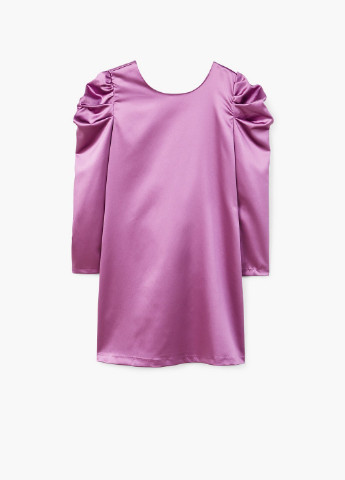 Фіолетова вечірня плаття, сукня Mango однотонна