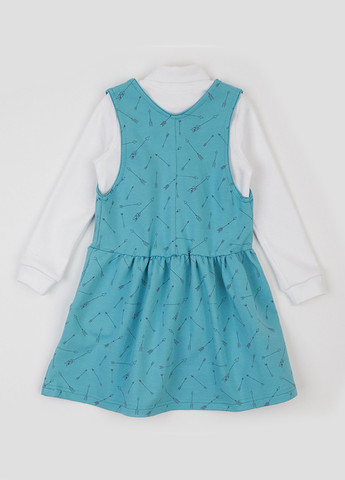 Комбінований демісезонний комплект (гольф, сарафан) Ляля