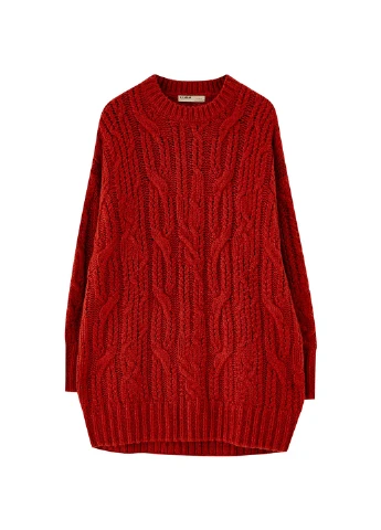 Терракотовый демисезонный джемпер джемпер Pull & Bear