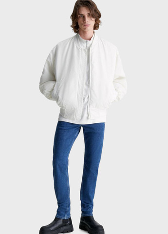 Синие демисезонные слим джинсы Calvin Klein Jeans