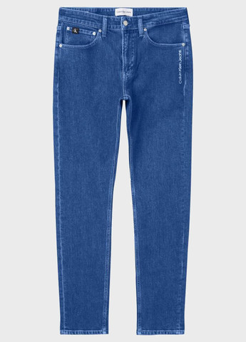 Синие демисезонные слим джинсы Calvin Klein Jeans