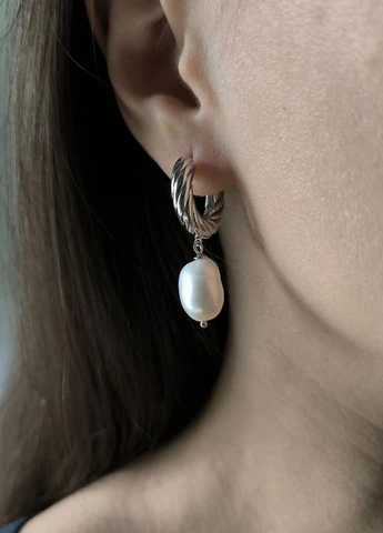 Сережки Silver Flame (350941540)