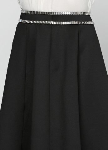 Черная кэжуал однотонная юбка Silvian Heach миди
