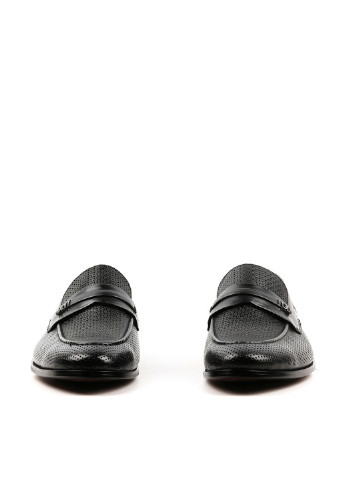 Черные кэжуал туфли Le'BERDES без шнурков
