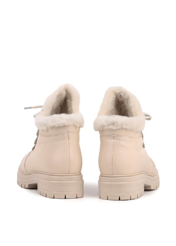 Зимние ботинки Le'BERDES с мехом, с логотипом, с тиснением