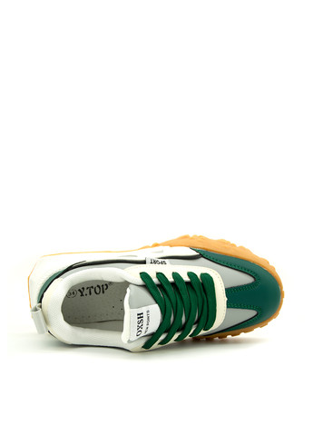Зеленые демисезонные кроссовки YTOP