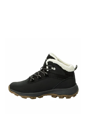 Осенние ботинки Jack Wolfskin с мехом из искусственной замши, мембранные, тканевые