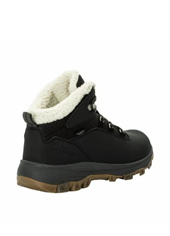Осенние ботинки Jack Wolfskin с мехом из искусственной замши, мембранные, тканевые
