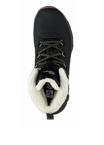 Осенние ботинки Jack Wolfskin с мехом из искусственной замши, мембранные, тканевые