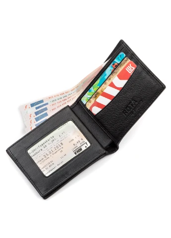 Чоловічий шкіряний гаманець 11,5 х9 см Stingray Leather (252132602)