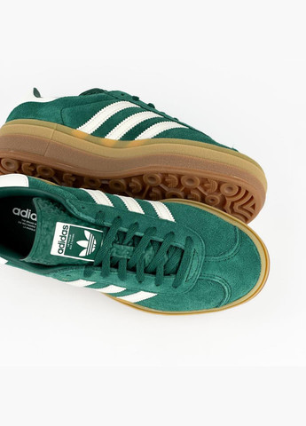 Кроссовки JI0325 adidas Gazelle Bold зелёные демисезоны (317223844)